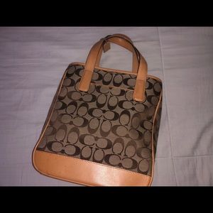 COACH Canvas/Leather Handbag